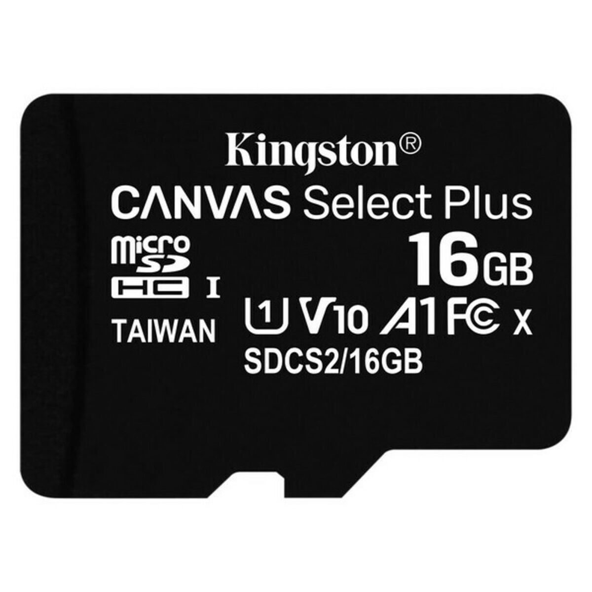 Mikro-SD Minnekort med Adapter Kingston SDCS2 100 MB/s exFAT